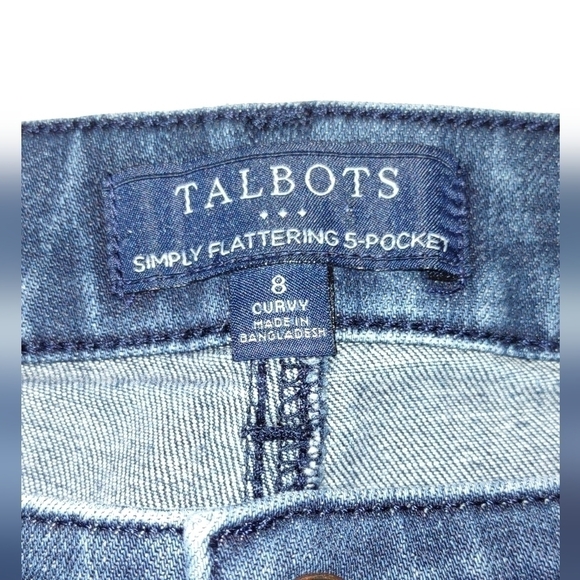 Talbot's Women 5 Pocket Style Jeans - Picture 3 of 9